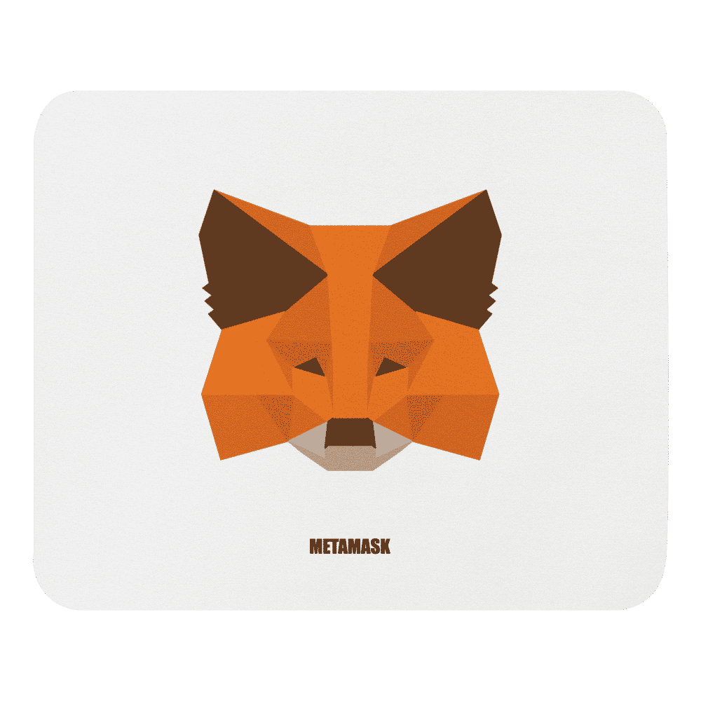 mouse pad white front 618956f9213c3 - MetaMask Mouse Pad