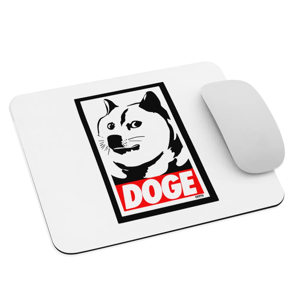 Doge Stencil Mouse Pad - Image 3
