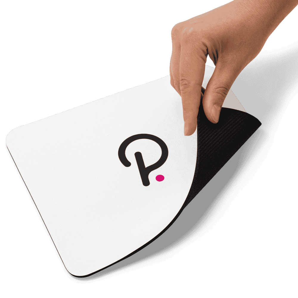 mouse pad white product details 61896d4cd51e0 - Polkadot Mouse Pad