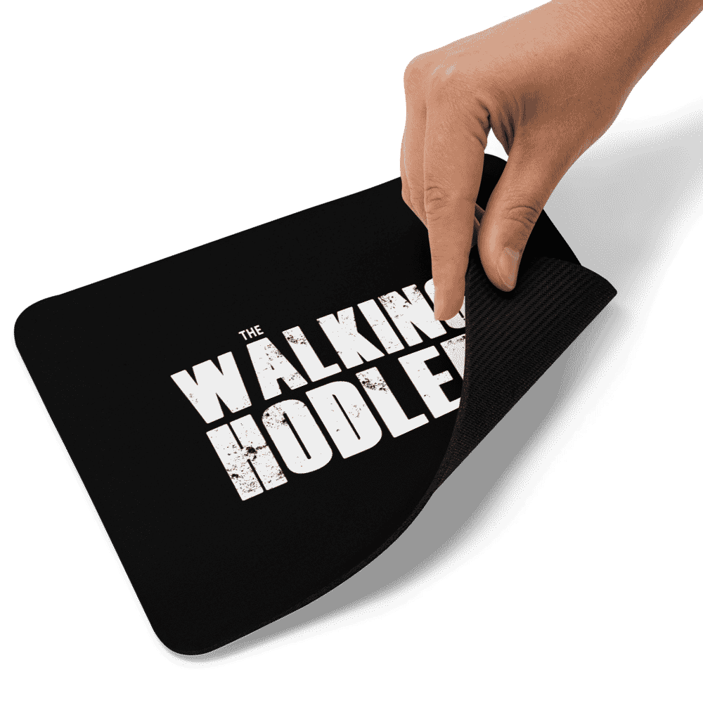 mouse pad white product details 619591203a71c - The Walking Hodler Mouse Pad