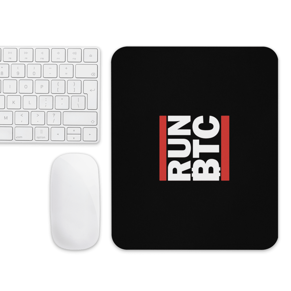 Run Btc Mouse Pad