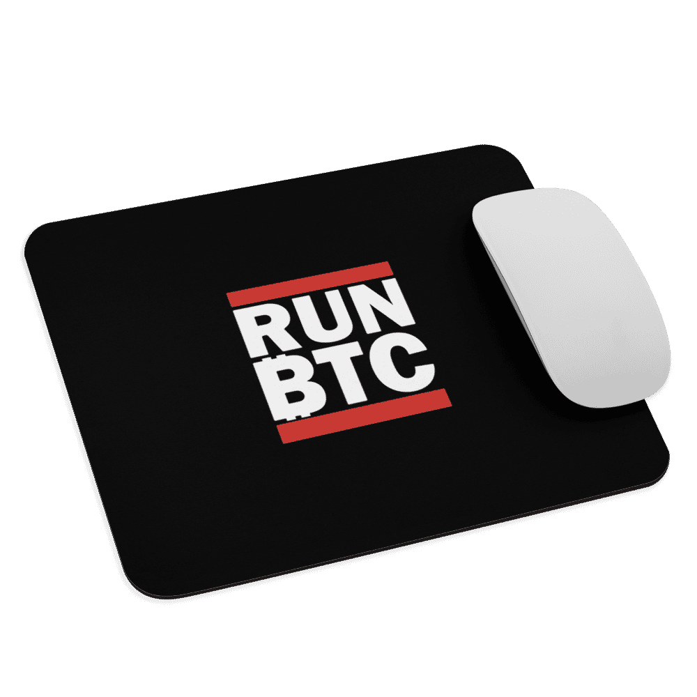 RUN BTC Mouse Pad