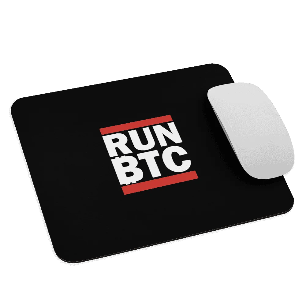 RUN BTC Mouse Pad - Image 3