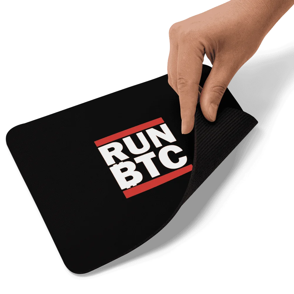 RUN BTC Mouse Pad - Image 4