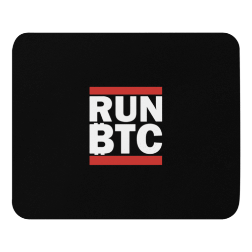 RUN BTC Mouse Pad