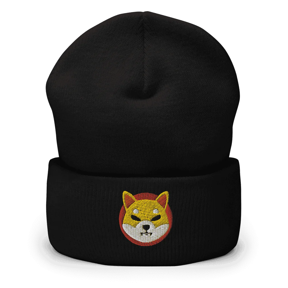 Shiba Inu (SHIB) Cuffed Beanie - Image 2