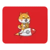 Shiba Inu to the Moon Mouse Pad