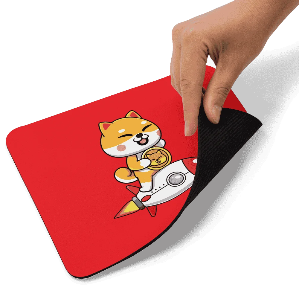 Shiba Inu to the Moon Mouse Pad - Image 4