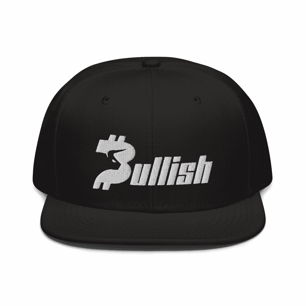 snapback black front 618283d786f2e - Bullish Snapback Hat