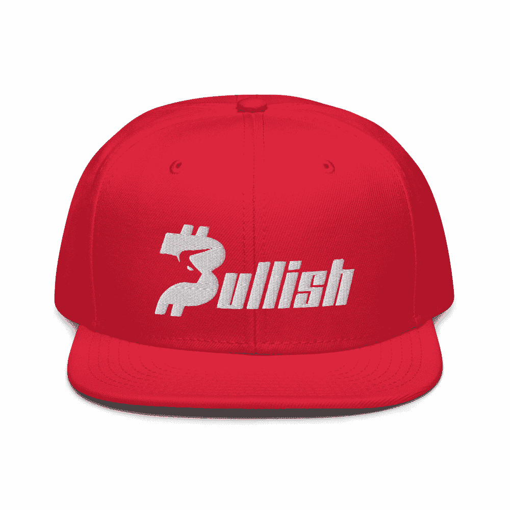 snapback red front 618283d78704f - Bullish Snapback Hat