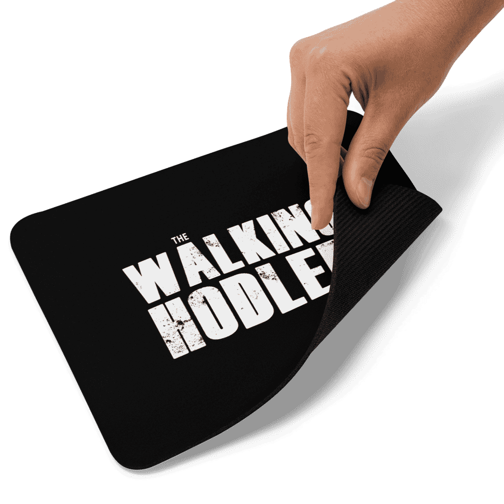 The Walking Hodler Mouse Pad