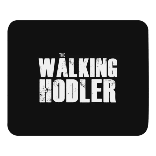 The Walking Hodler Mouse Pad