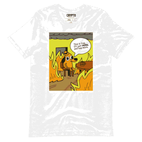 This is Fine. I will just HODL & buy more T-Shirt
