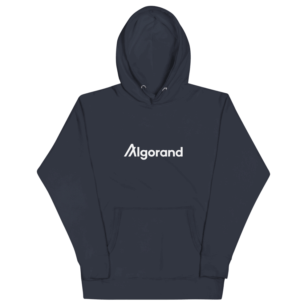unisex premium hoodie navy blazer front 618301f096611 - Algorand Hoodie