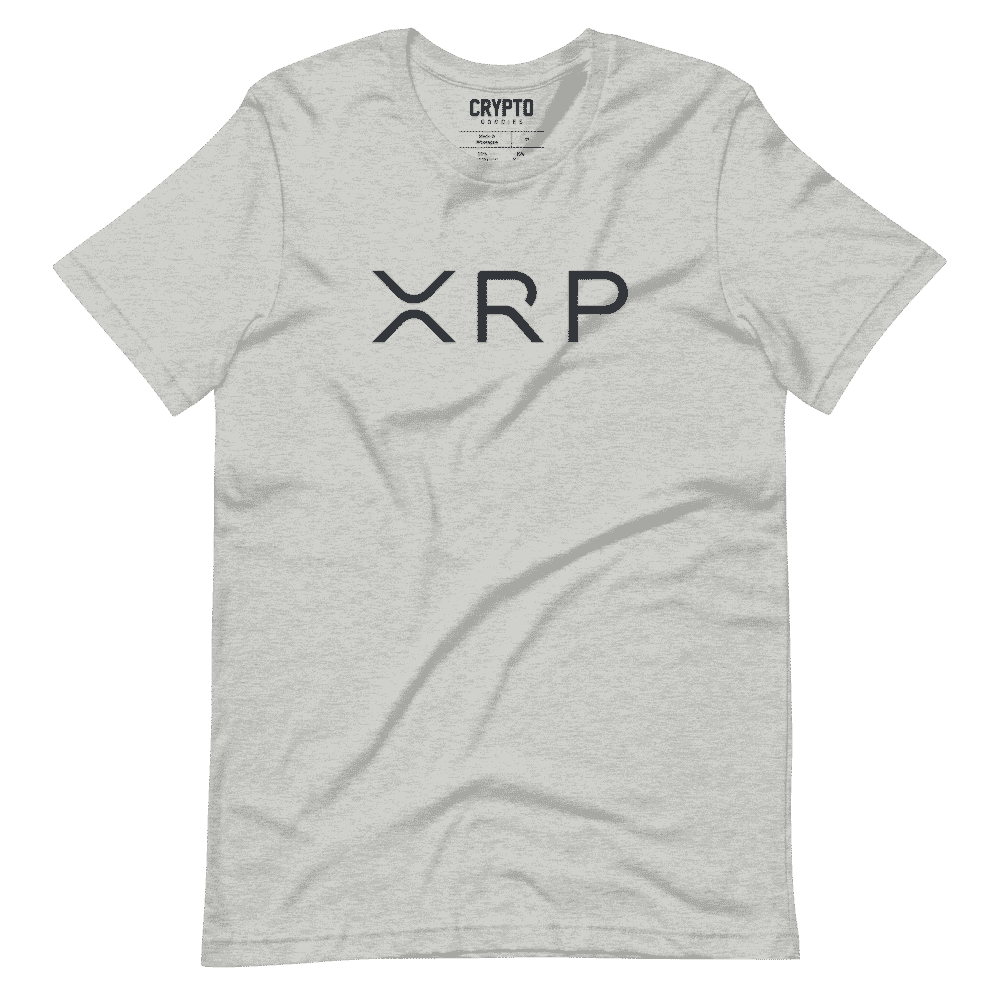 unisex staple t shirt athletic heather front 619534bed26a5 - XRP (Ripple) Cryptocurrency Symbol V2 T-Shirt