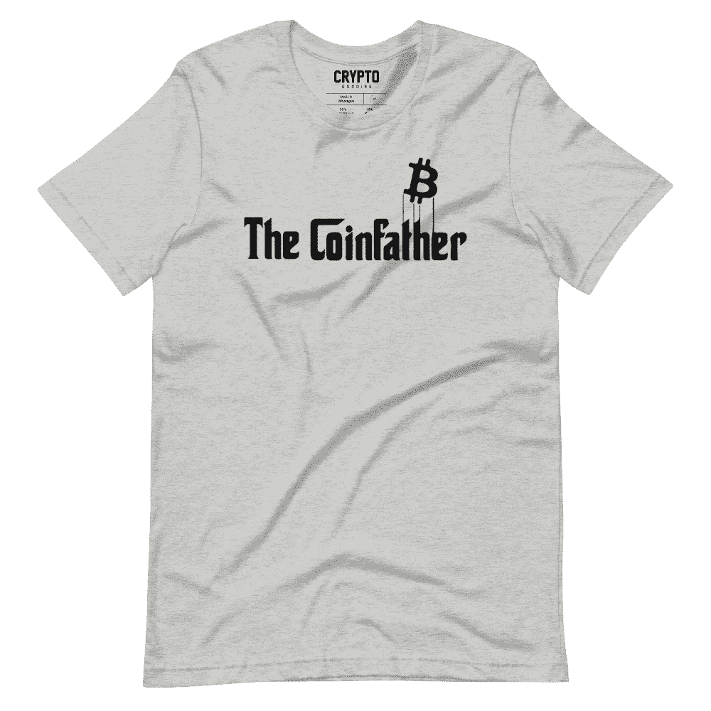 unisex staple t shirt athletic heather front 619541cf2af77 - The Coinfather T-Shirt