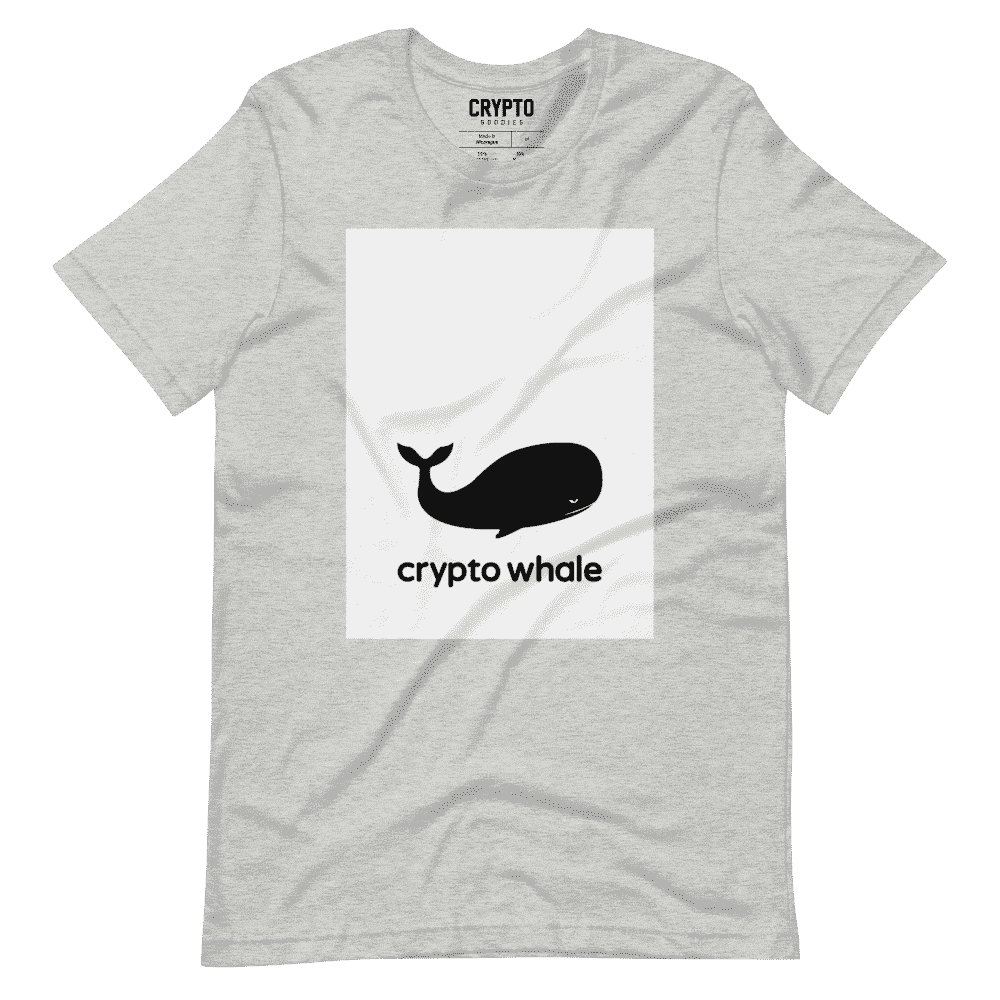 unisex staple t shirt athletic heather front 619573c66a53d - Crypto x Whale T-Shirt