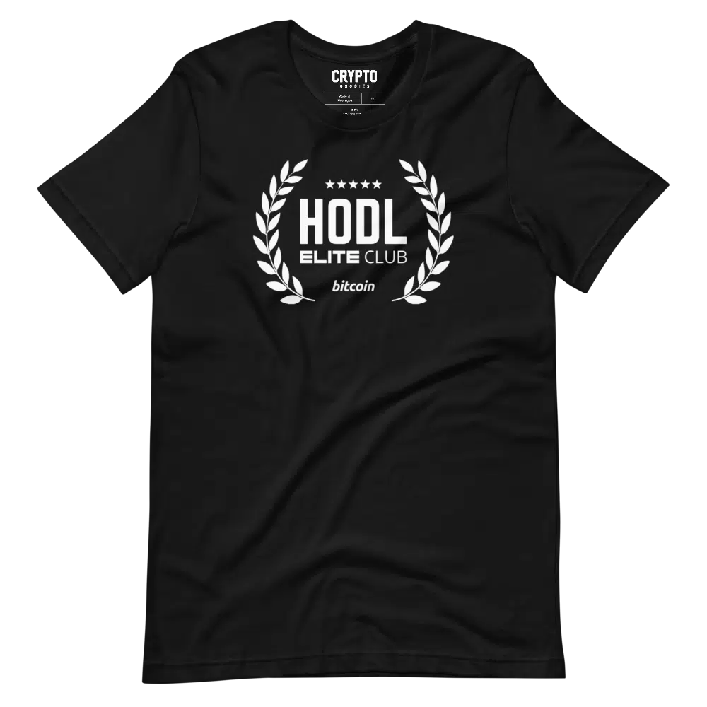 unisex staple t shirt black front 61953e32dade5 - HODL Elite Club T-Shirt