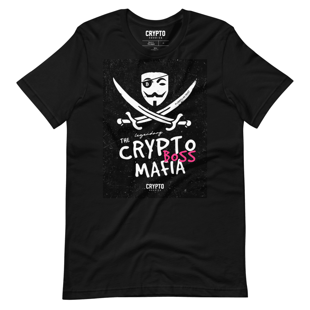 unisex staple t shirt black front 61956e2cc8a3f - Crypto Mafia Boss T-Shirt