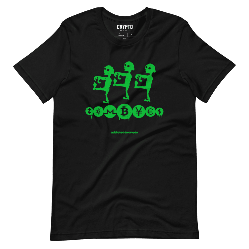 unisex staple t shirt black front 61956e5f6b2cb - Crypto Zombies T-Shirt