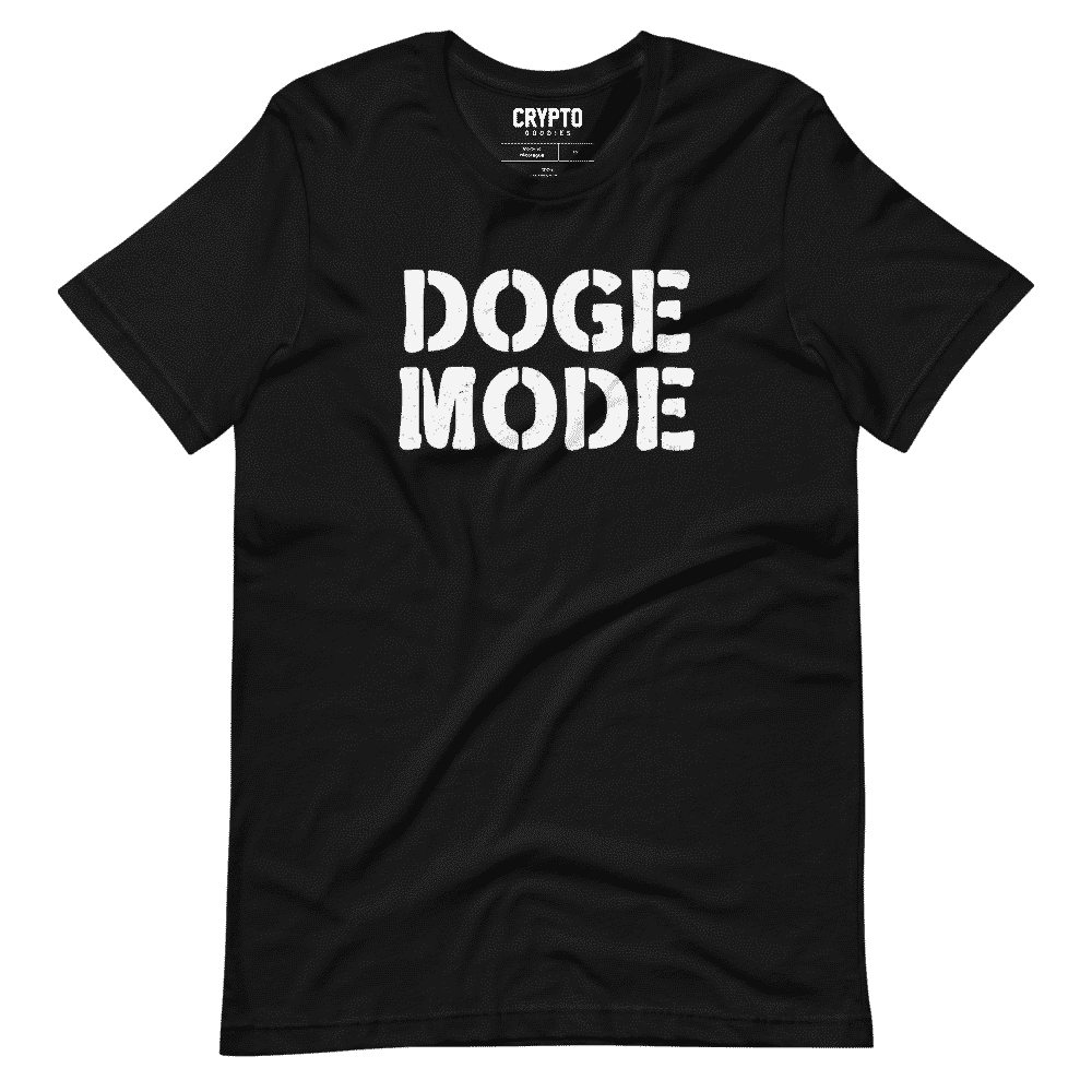 unisex staple t shirt black front 61956f766248a - Doge Mode T-Shirt