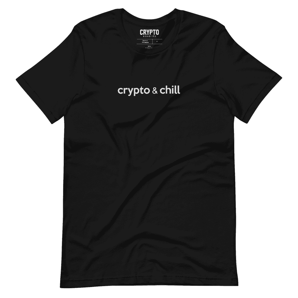 unisex staple t shirt black front 6195714514460 - Crypto & Chill T-Shirt
