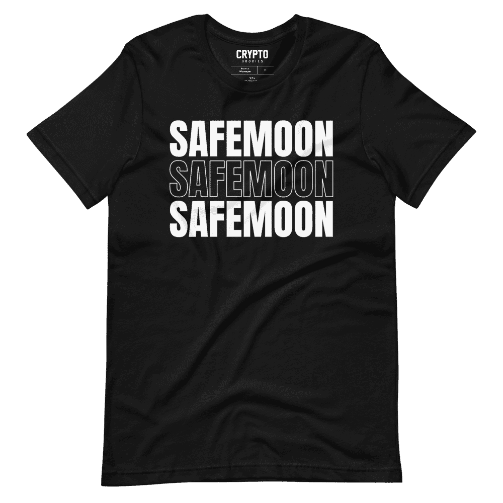 unisex staple t shirt black front 619571850bc54 - Safemoon X3 Safe T-Shirt