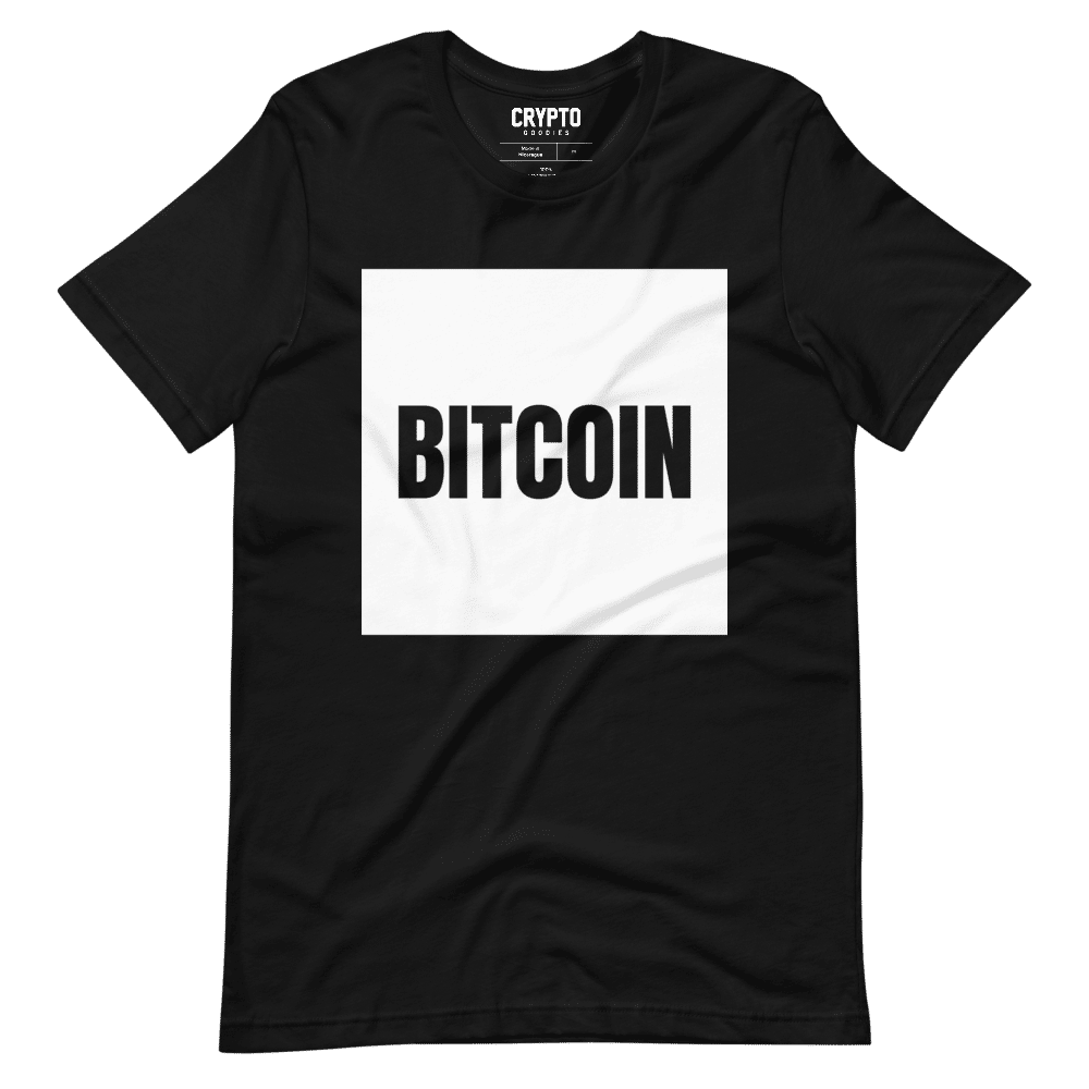 unisex staple t shirt black front 6195726583601 - Bitcoin Square T-Shirt