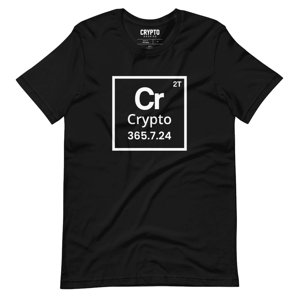unisex staple t shirt black front 61957c9b682e3 - Crypto (CR) T-Shirt