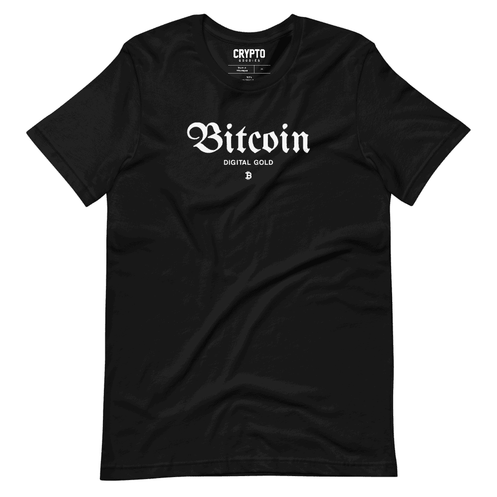 unisex staple t shirt black front 61957cc50634e - Bitcoin x Digital Gold T-Shirt