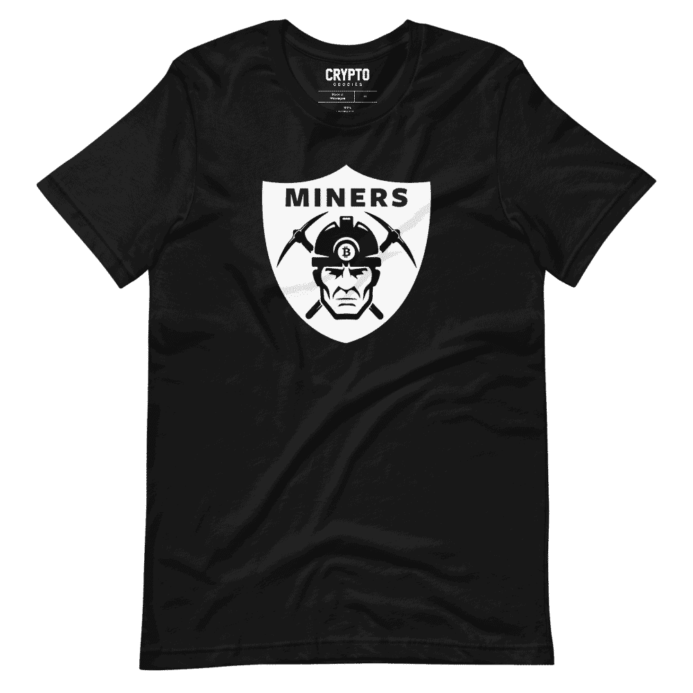 unisex staple t shirt black front 6195880d4800f - Miners T-Shirt