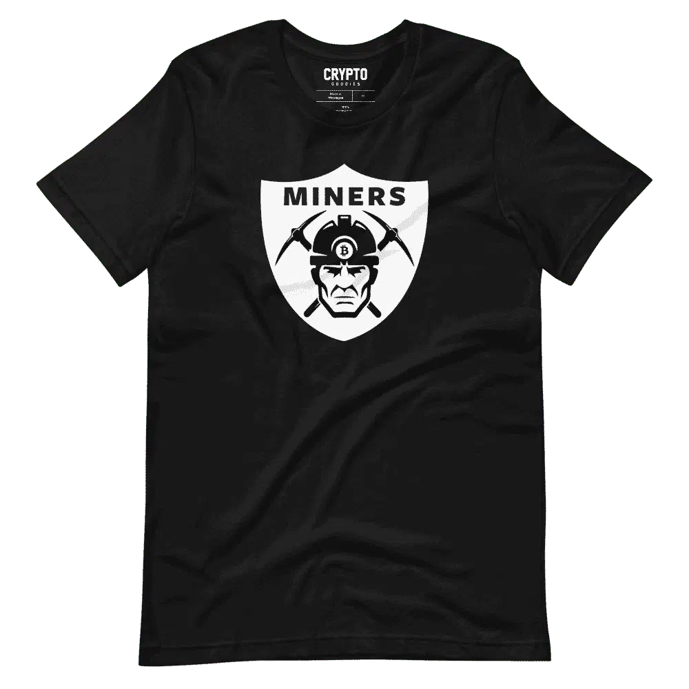 unisex staple t shirt black front 6195880d4800f - Miners T-Shirt