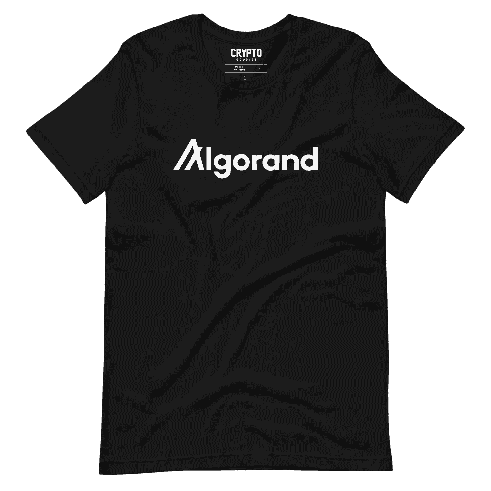 unisex staple t shirt black front 61958bb90924b - Algorand Logo Black Classic T-Shirt