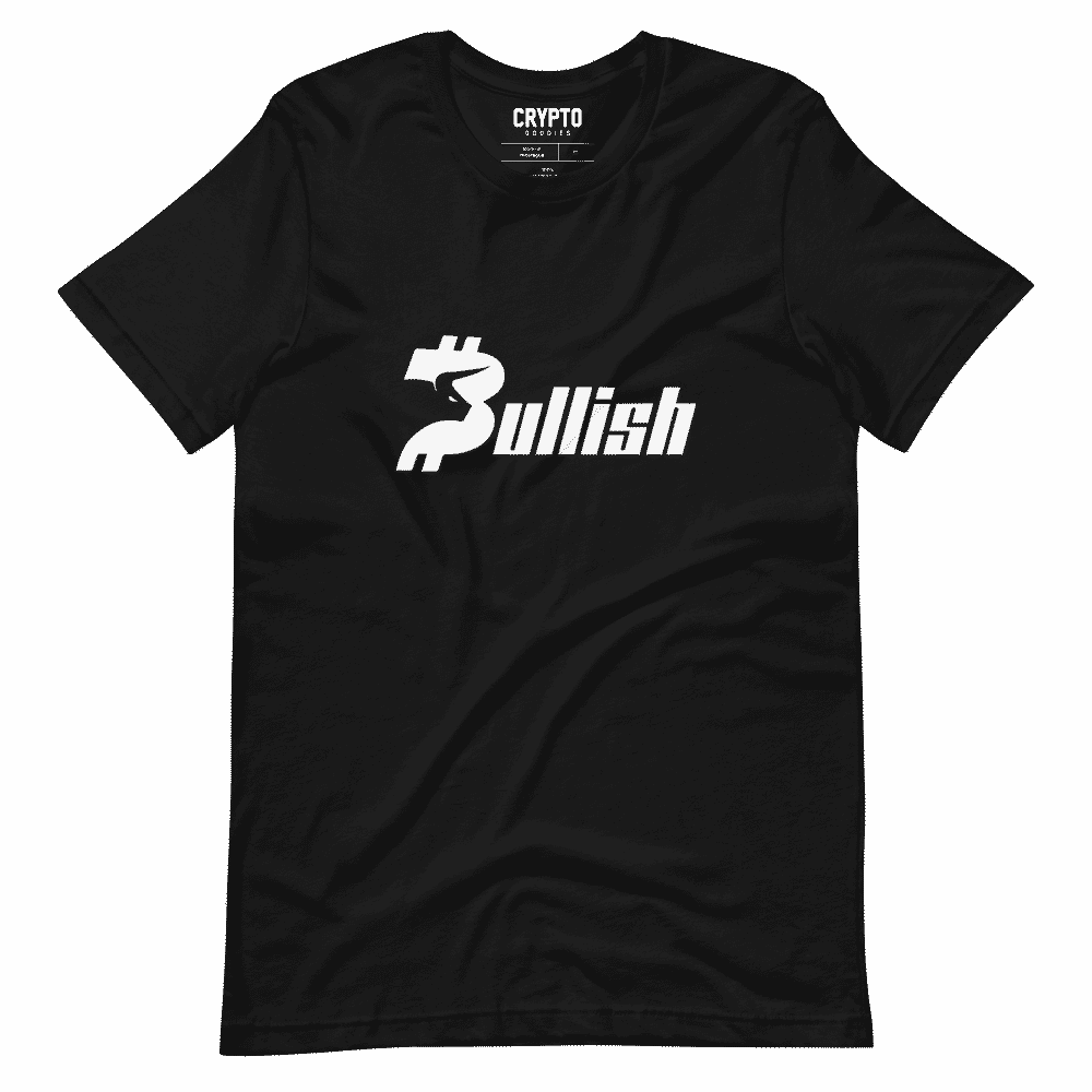 unisex staple t shirt black front 61958c4c4b534 - Bullish x Bitcoin T-Shirt