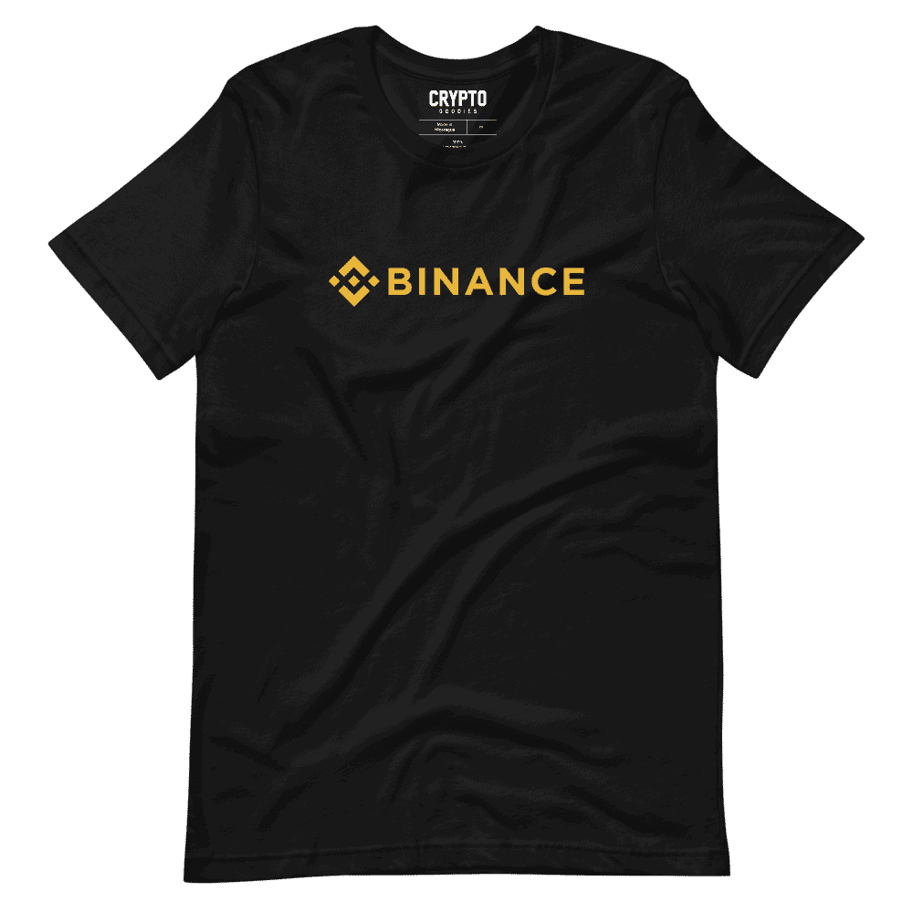unisex staple t shirt black front 61958ddb362dc - Binance T-Shirt