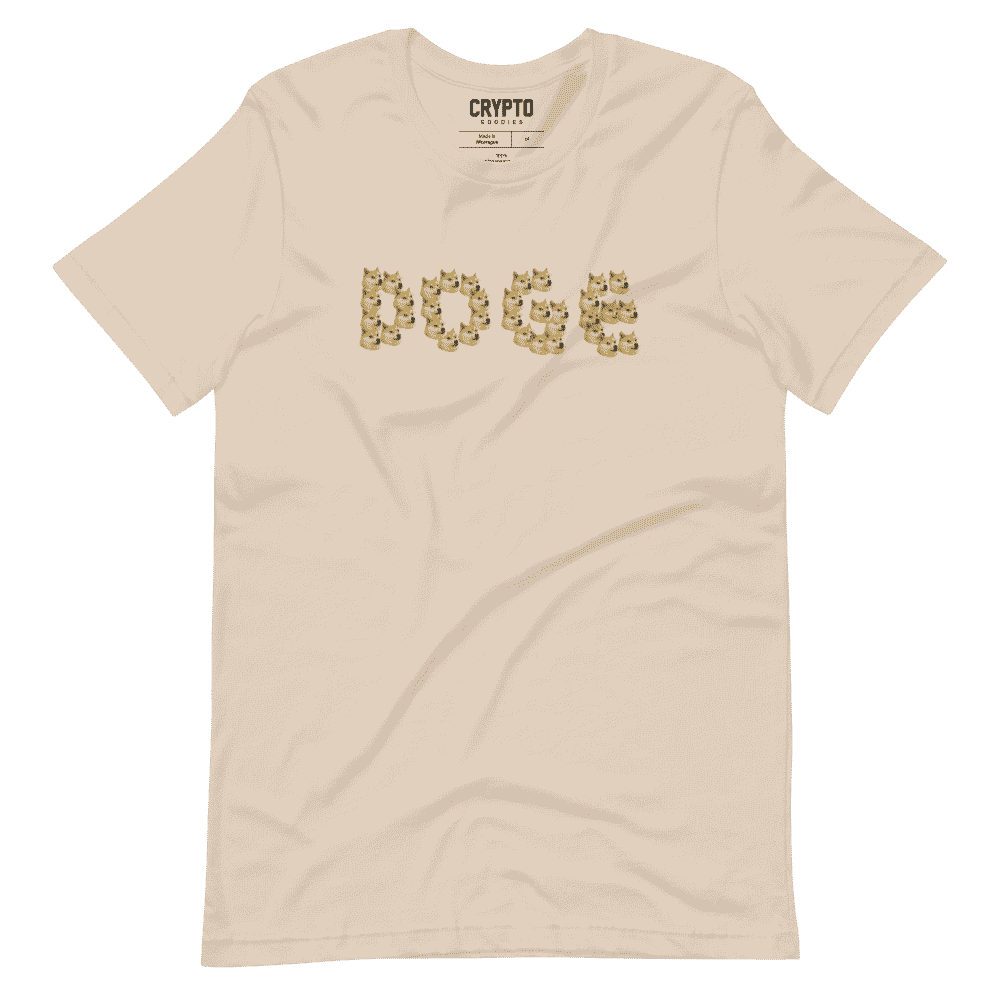 unisex staple t shirt soft cream front 6195452a69f13 - Doge T-Shirt