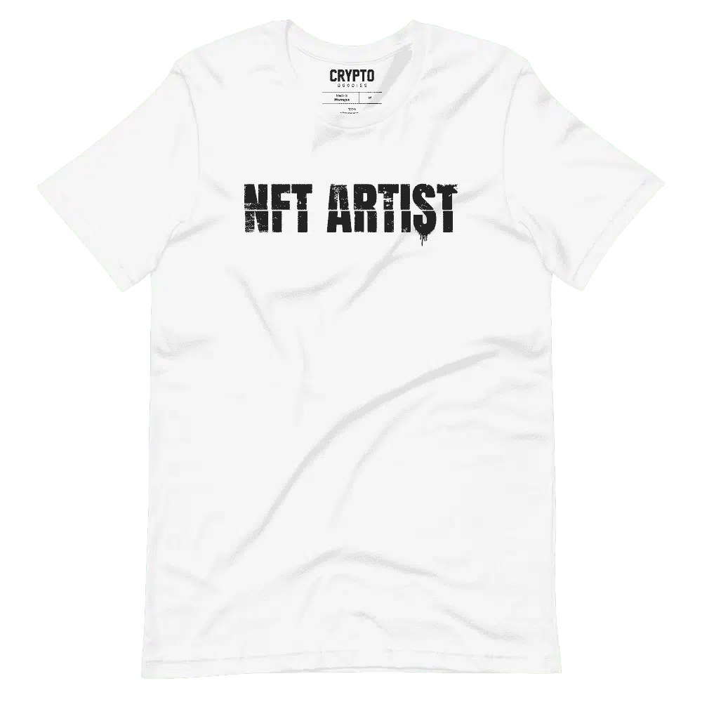 unisex staple t shirt white front 61953cd39f2ed - NFT ARTIST White T-Shirt