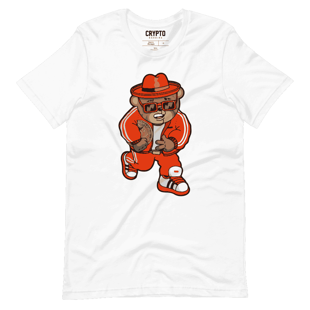 unisex staple t shirt white front 6195415a615a4 - OG Bear x Bitcoin T-Shirt