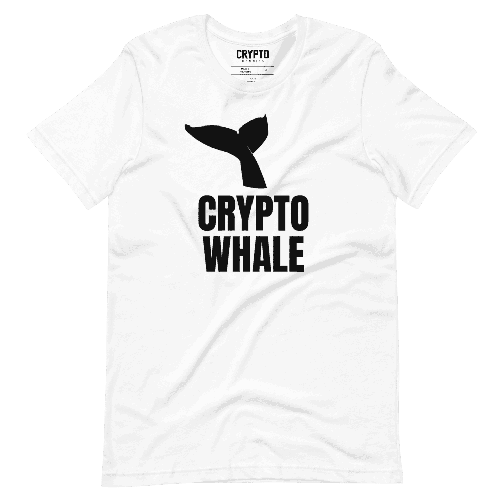 unisex staple t shirt white front 6195736cc1df0 - Crypto Whale T-Shirt