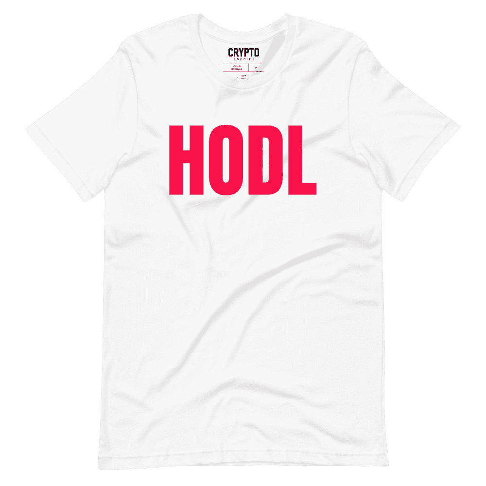 unisex staple t shirt white front 6195760b67aa0 - HODL Epic Red T-Shirt