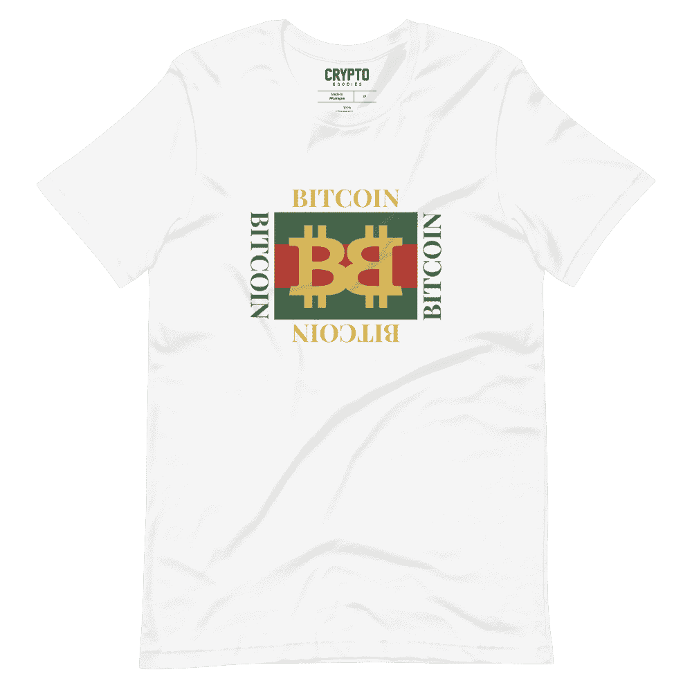 unisex staple t shirt white front 61957d99aa95c - Bitcoin Fashion T-Shirt