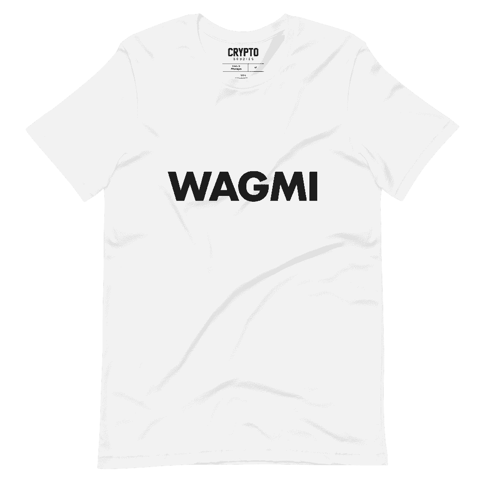 unisex staple t shirt white front 619d6effa8511 - WAGMI (We All Gonna Make It) White T-Shirt