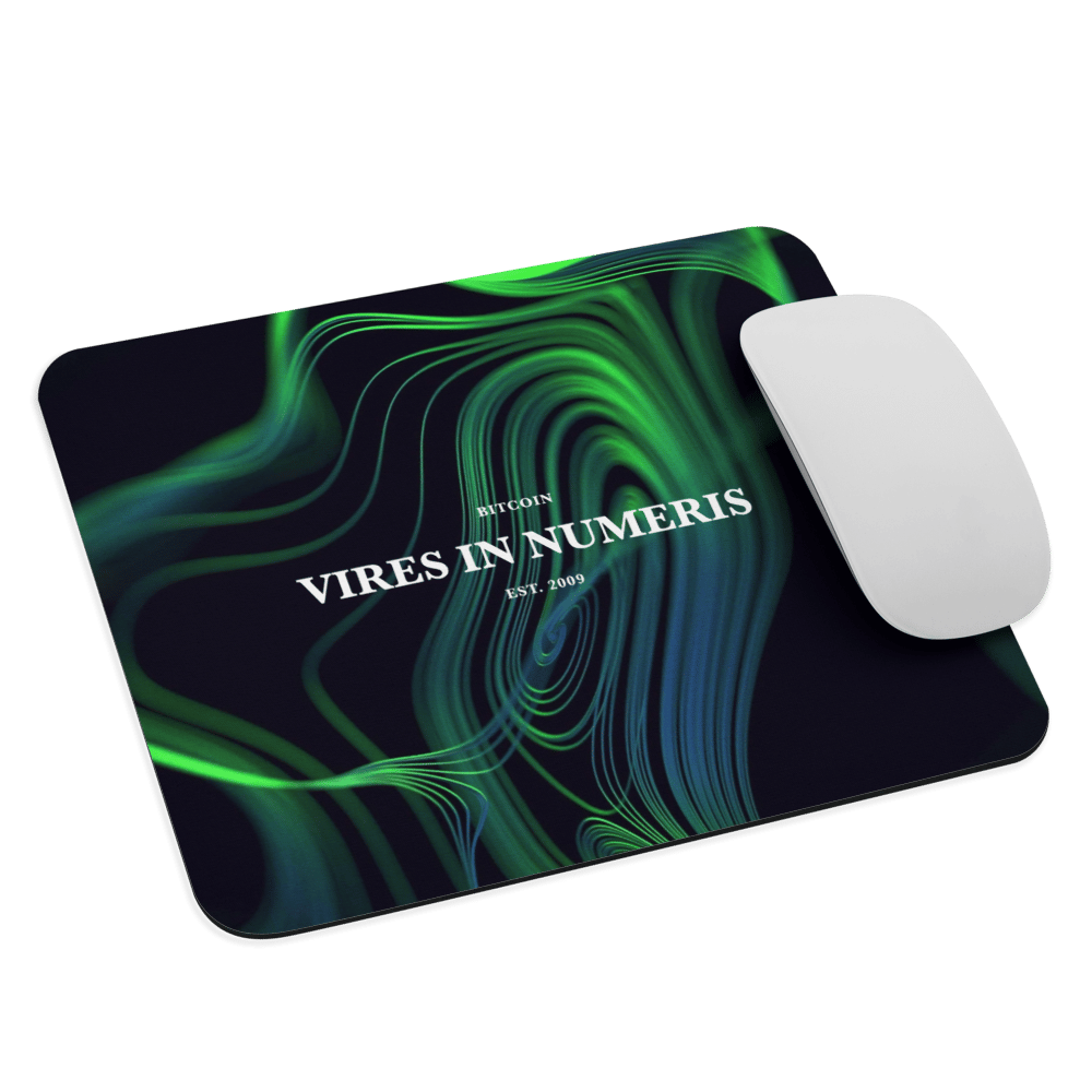 Vires in Numeris x Bitcoin Mouse Pad