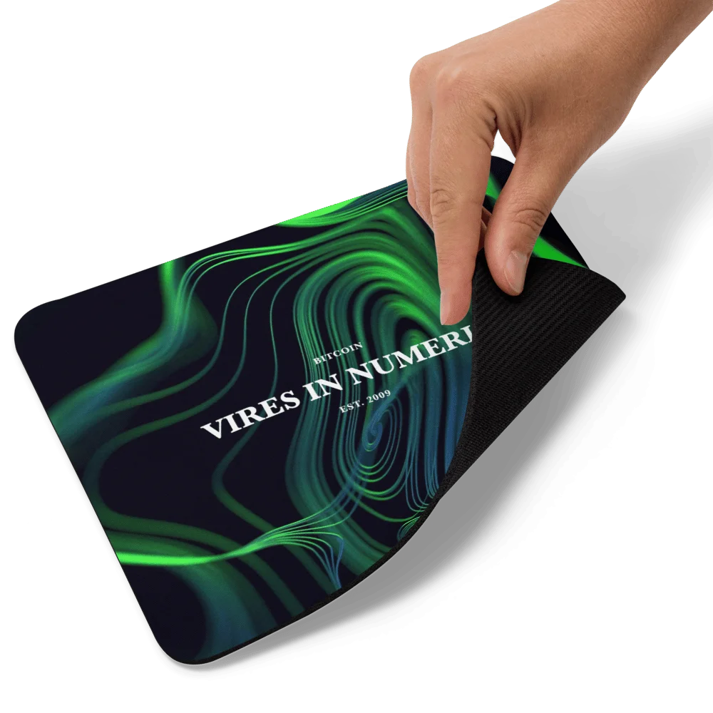 Vires in Numeris x Bitcoin Mouse Pad - Image 4