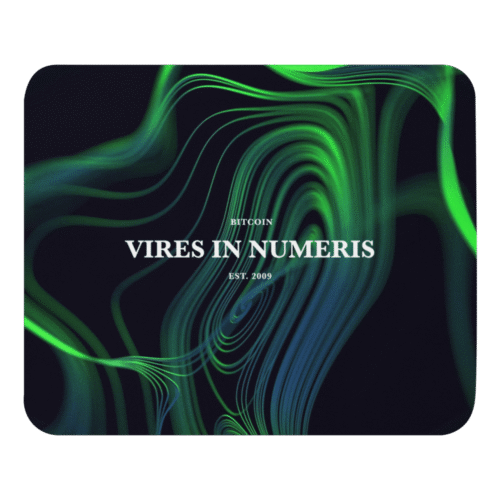 Vires in Numeris x Bitcoin Mouse Pad