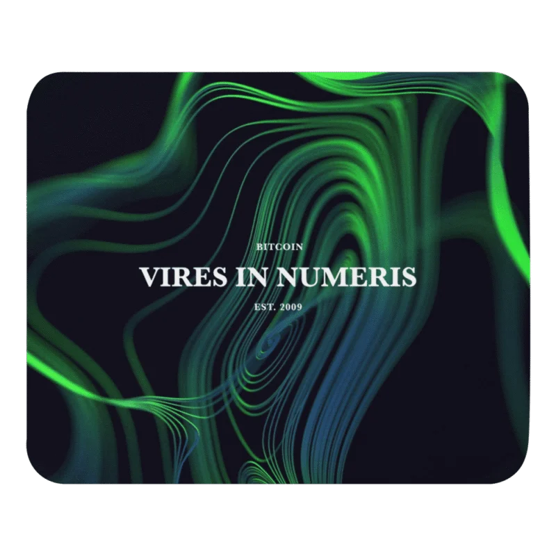 Vires in Numeris x Bitcoin Mouse Pad