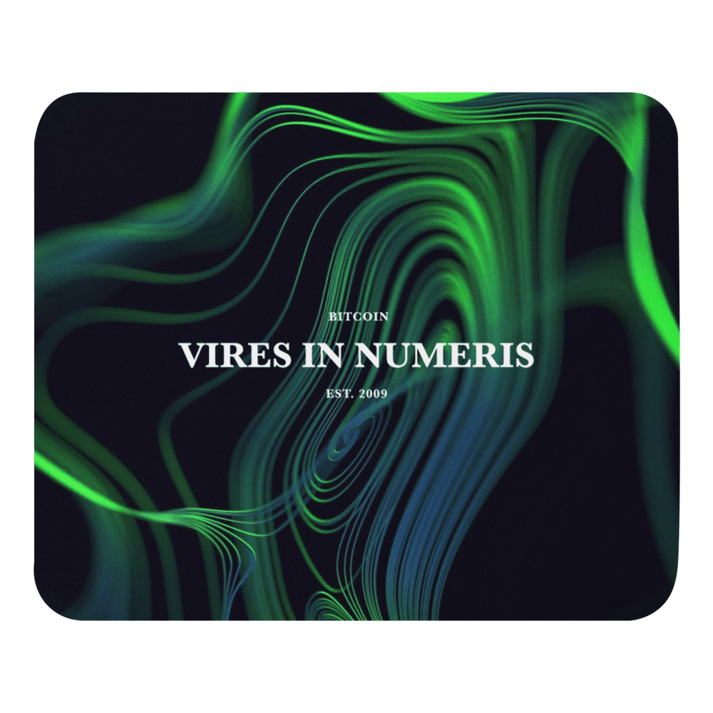 Vires in Numeris x Bitcoin Mouse Pad