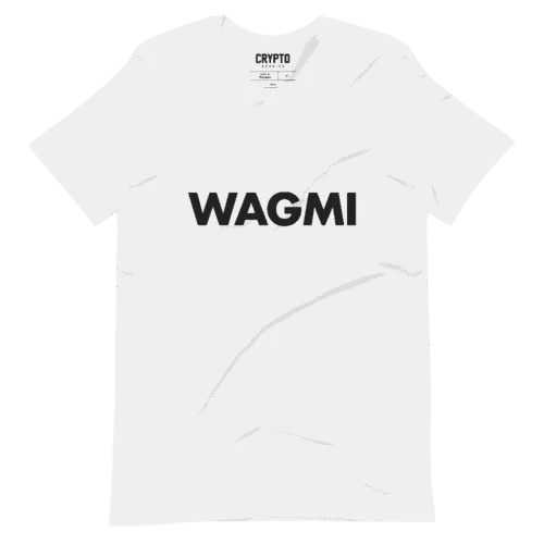 WAGMI (We All Gonna Make It) White T-Shirt