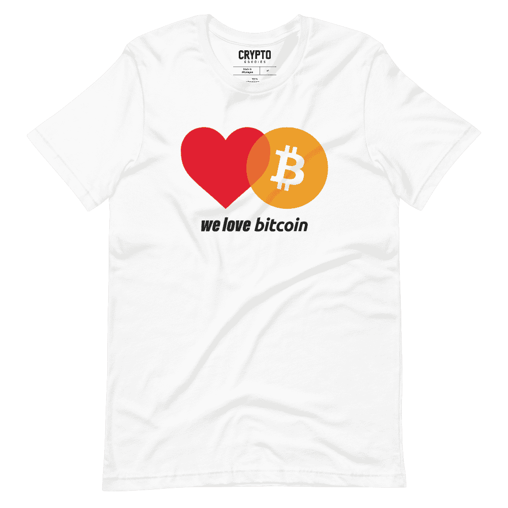 We Love Bitcoin T-Shirt