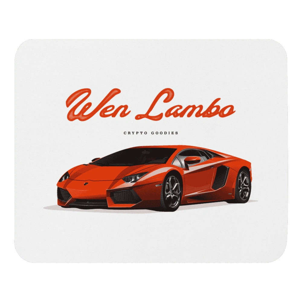 Wen Lambo Mouse Pad